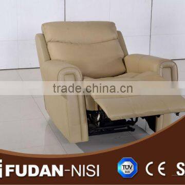 white leather recliner sofa FC025 Susan