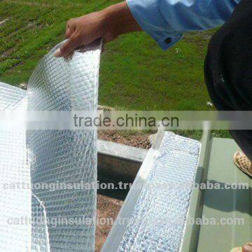 Reflective & fireproof thermal resistant aluminum foil single bubble insulation