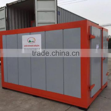 electrostatic powder coating oven