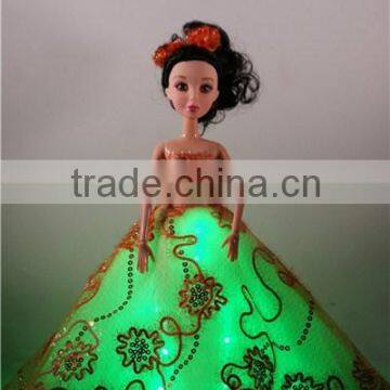 LED / Fiber Optic Resin Christmas Decorations / Girl's Christmas Presents photo-2