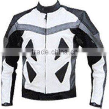 Dl-1208 Leather Motorbike Jacket , Leather Motor Jacket , Leather Garments