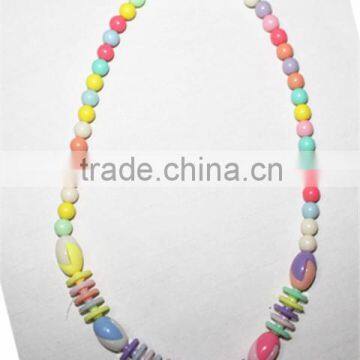 Kids Wholesale Jewelry Bead Necklace Simple Design 2016 photo-3