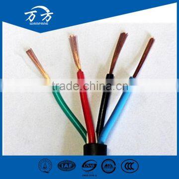 450/750V PVC sheathed pvc insulated different types of electrical cables