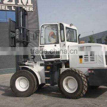 All Terrain Forklift, 6 Tons,5m Lifting Height Rough Terrain Forklift Truck photo-4