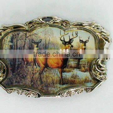 2012 QZchaoqun Deer animal world metal fridge magnet