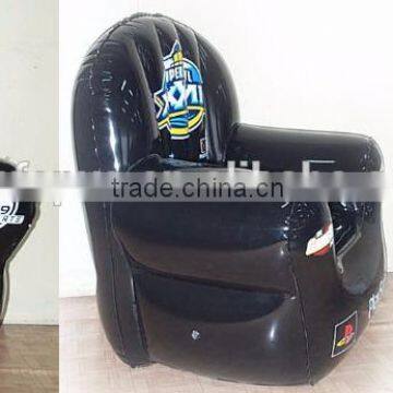 Football Soccer Folding Sun Lounger Inflatable Sofa Chair photo-2