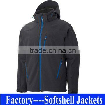 mens fashion waterproof and winderproof softshell jacket