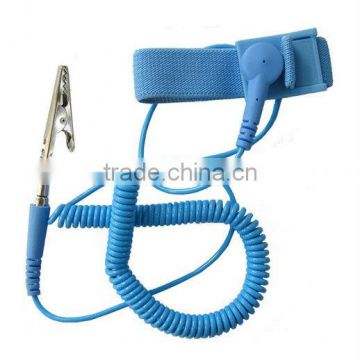 button blue antistatic wrist strap customization available