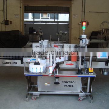 front and back Sticker Labeling Machine for Flat, Oval bottle