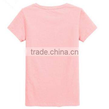Cheap Fashion Wholesale Custom Women Silk Screen Printing T-shirt photo-2