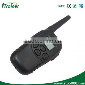 Dog training collars with Range up to 300m and no external antenna on the receiver