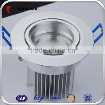 high quality aluminium cob led light round amplifier heat sink