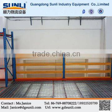 Multi-purpose Adjustable Metal Mezzanine Floor Storage Rack System