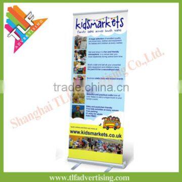 Retractable aluminium advertisement rejecting , Roll up banners