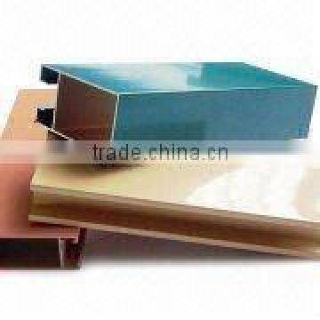 T3-T8 Temper and 6000 Series Grade Aluminum Extrusion Window Profiles