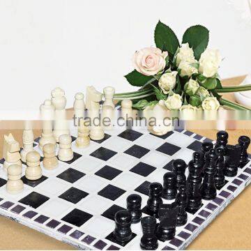 Chessboard Glass Mosaic Craft Educational Toys