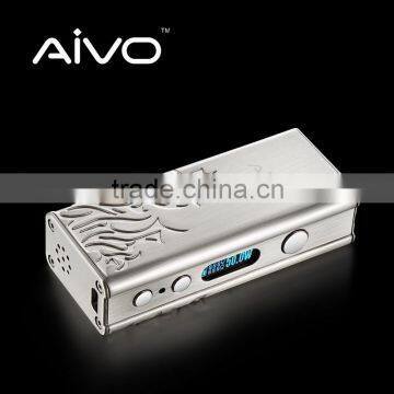 AIVO 2016 Newest E Cigarette BOX MOD TC 50W Temperature Control with 2200mAh Battery SMOKE