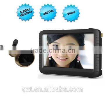 Wireless Door Peephole Camera with DVR door viewer