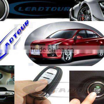 Vehicle car alarm smart start Keyless go engine push start button window closer remote engine start for Chevrolet Cruze