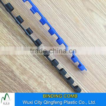 1/4 inch 5/16inch plastic binding comb 19/21rings 6mm 8mm PVC Plastic Rings binding combs