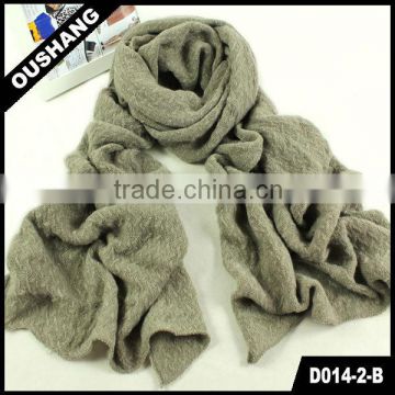 D014-2-B Lady Plain Scarf Pashmina Wholesale