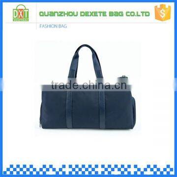 Polyester material college students like tote travel bag foldable