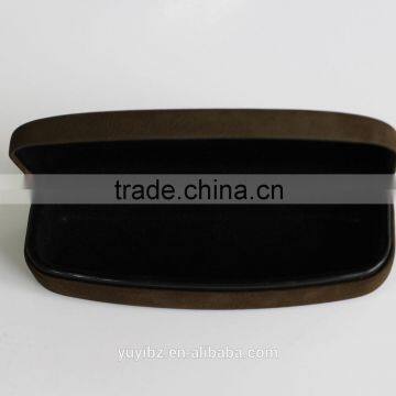 Iron hard spectacle case cheap glasses case with hinge