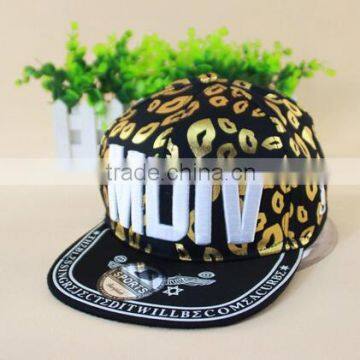 New Fashion outdoor sports Hiphop Beige Snapback Back Floral Baseball Cap Custom Design Flat Hat Adjustable