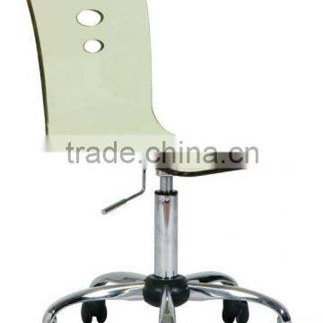 Hot sale,cheap,metal,Acrylic,swivel barstool HG1210