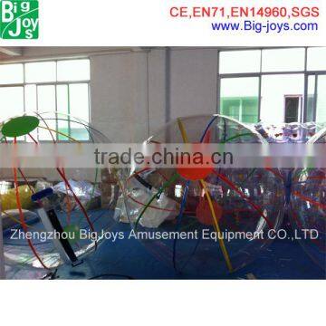 Rolling inside giant absorbing walk on water balls for sale