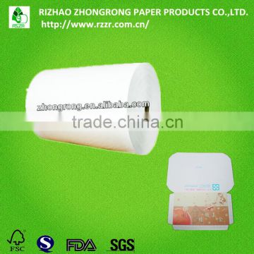 double sides PE coated paper for lunch box