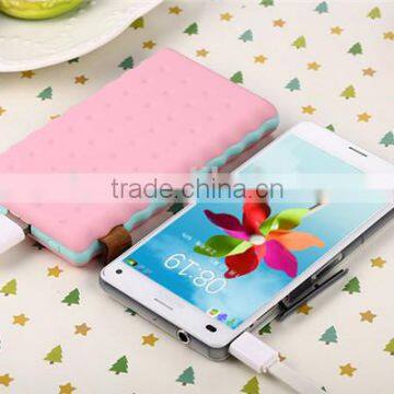 uni power bank Cookie PoweBank 4000mAh,power bank charger made by chinese Manufacturer