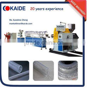 High Output PVC Steel Wire Hose Extrusion Machine photo-4