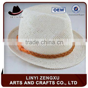 10 years experience fashion china paper man fedora hat