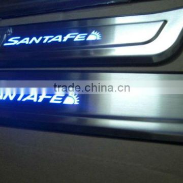 aluminum door sill for santafe IX45 withLED light