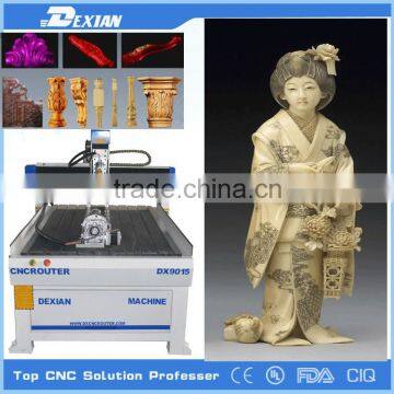 cnc machine wood, wood carving cnc router, 3d wood cutting cnc machine with Cast iron machine body