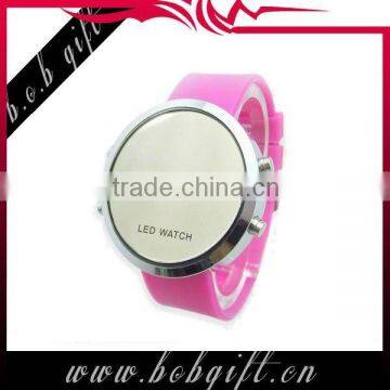 2014 new cheap fashsion LED rubber watch with high quality
