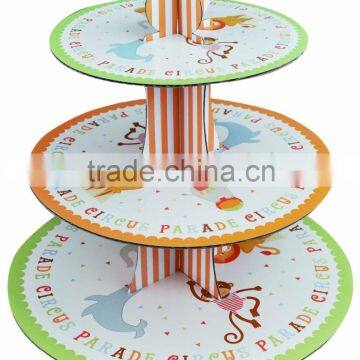 3 Tire Corrugated Cupcake Stands