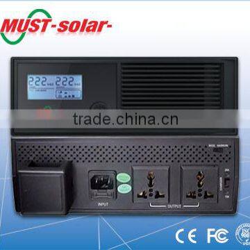 MUST Solar-mini inverter ups price in china 600watt dc12v 220v 50hz