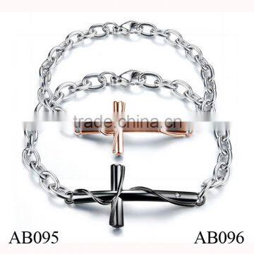 China Wholesale High Quality Metal Chain Stainless Steel Bracelet Men And Women photo-5