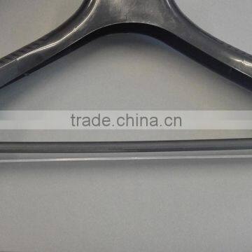 High Quality Black Plastic Suit Hanger With Pant Bar photo-6