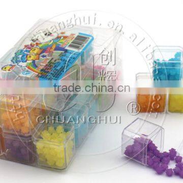 Square Transparent Box Star Candy In Cube photo-2