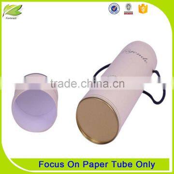 Custom T-Shirt packaging tube boxes with handle