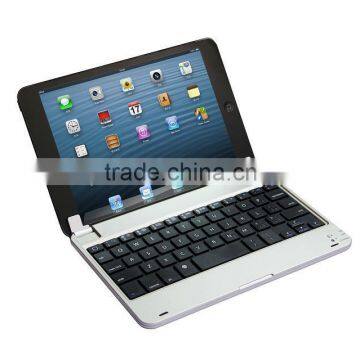 Aluminum Bluetooth Keyboard Cover Case For Apple iPad Mini