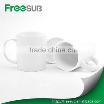 11oz Sublimation Coated White Ceramic Mugs Blanks Wholesale (SKB-01)