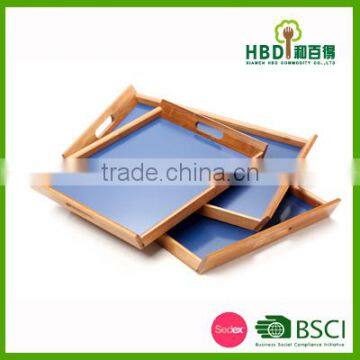 Best Buy Tray,Serving Tray, 3pcs Wood Serving Tray Wholesale