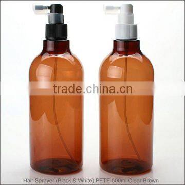 Hair Sprayer Cap PET 500ml Brown