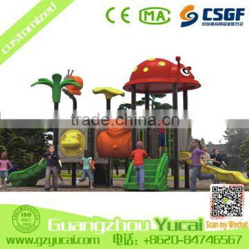 hot sale children outdoor gym playground slides equipment for child