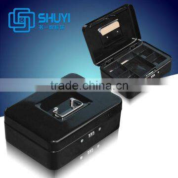 small metal combination key lock cash safe secutity box