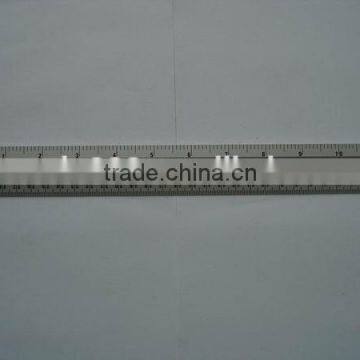 Promotional desk &office gift metal 30 cm aluminium ruler